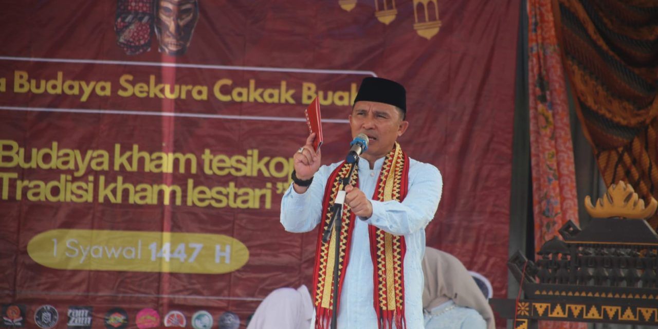 Bupati Lampung Barat Minta Generasi Muda Lestarikan Tradisi Sekura
