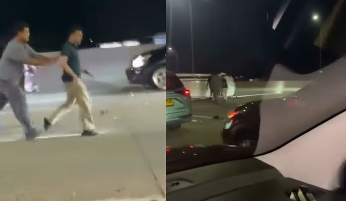 Brak! Viral Fortuner Kecepatan Tinggi Hajar Agya di Tol Andara, Begini Kronologinya