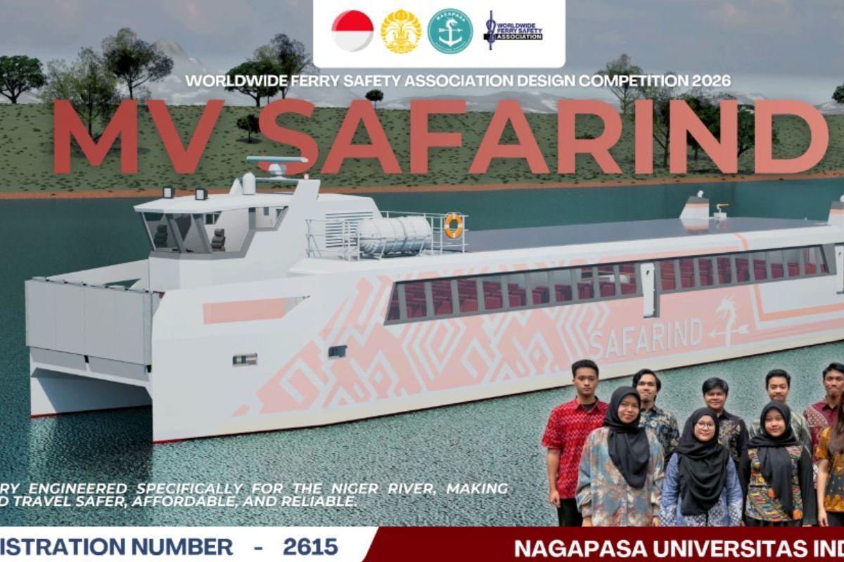 Mahasiswa UI Juara Dunia WFSA 2026, Ciptakan Feri Tangguh untuk Perairan Nigeria
