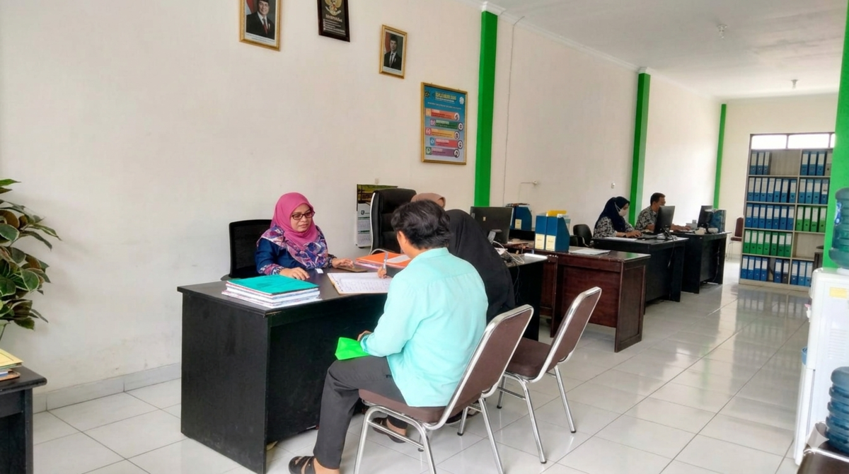 Usai Libur Idul Fitri, KUA Kota Masohi Tingkatkan Kualitas Layanan Pendaftaran Nikah