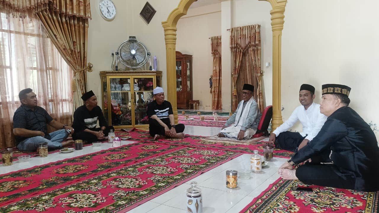 Kapolres Aceh Utara Silaturahmi ke Ulama di Hari Raya Idulfitri