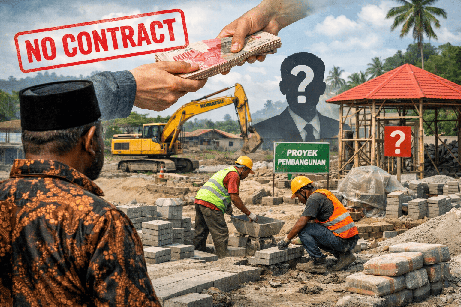 Aliansi Peduli Pengusaha OAP Mimika Soroti Proyek Tanpa Kontrak