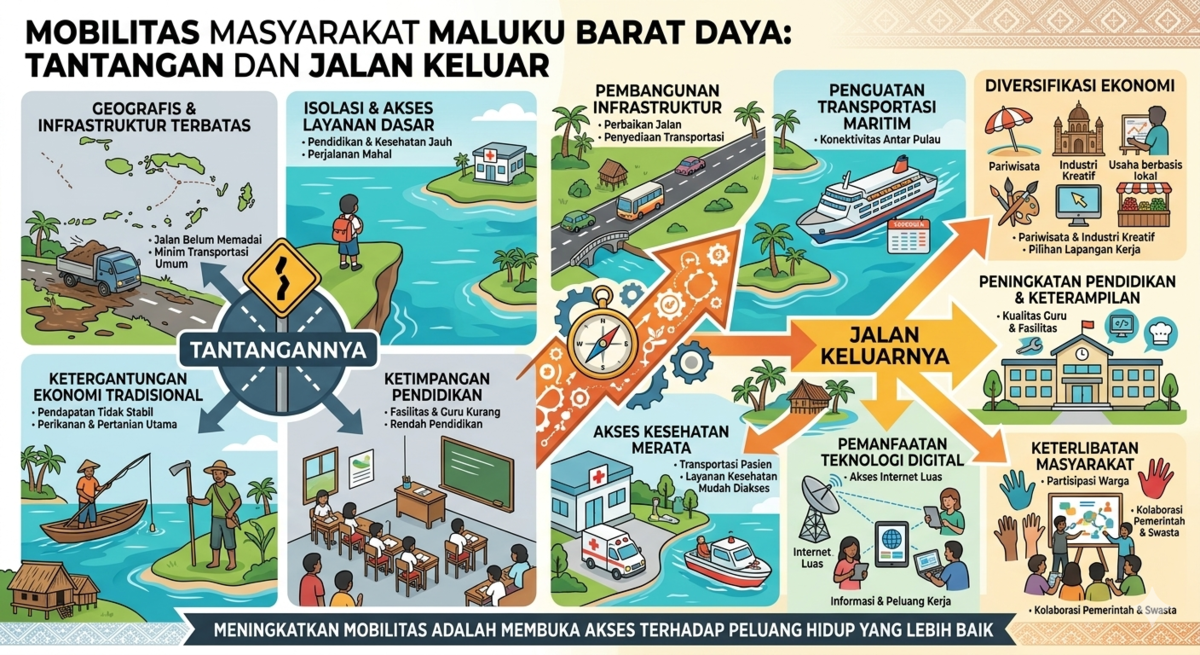 Mobilitas Masyarakat di Maluku Barat Daya: Tantangan dan Jalan Keluar