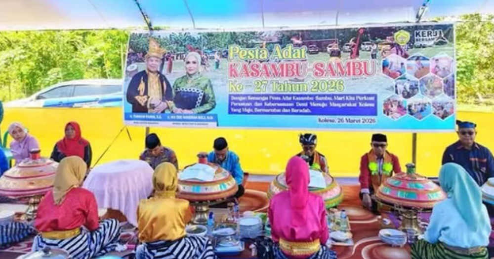 Makna Tradisi Syukur, Kasambu-Sambu di Baubau