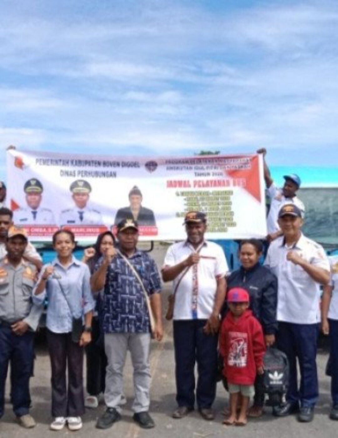 Mudik Gratis Diluncurkan, Warga Boven Digoel Dapat Fasilitas Transportasi