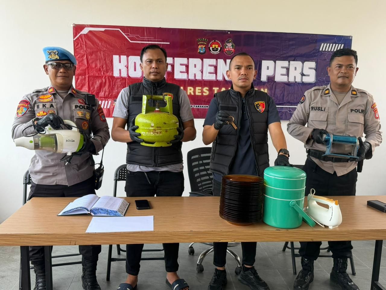 Pembobol Rumah Kosong di Tarakan Tengah Ditangkap, Netizen: “Tangkap Juga Penadahnya!”