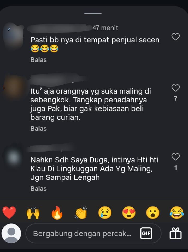 Pembobol Rumah Kosong di Tarakan Tengah Ditangkap, Netizen: “Tangkap Juga Penadahnya!”