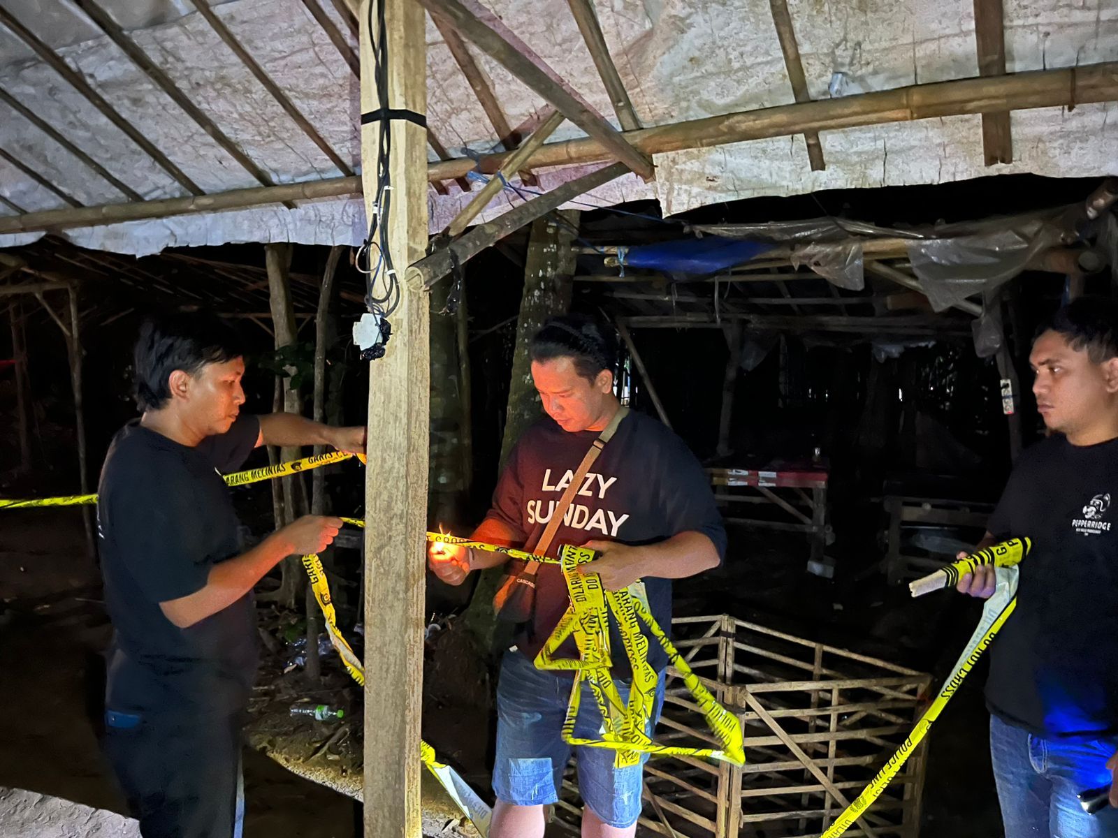 Tindaklanjuti Informasi yang Berkembang, Polda Banten Gerebek Lokasi Sabung Ayam Walantaka