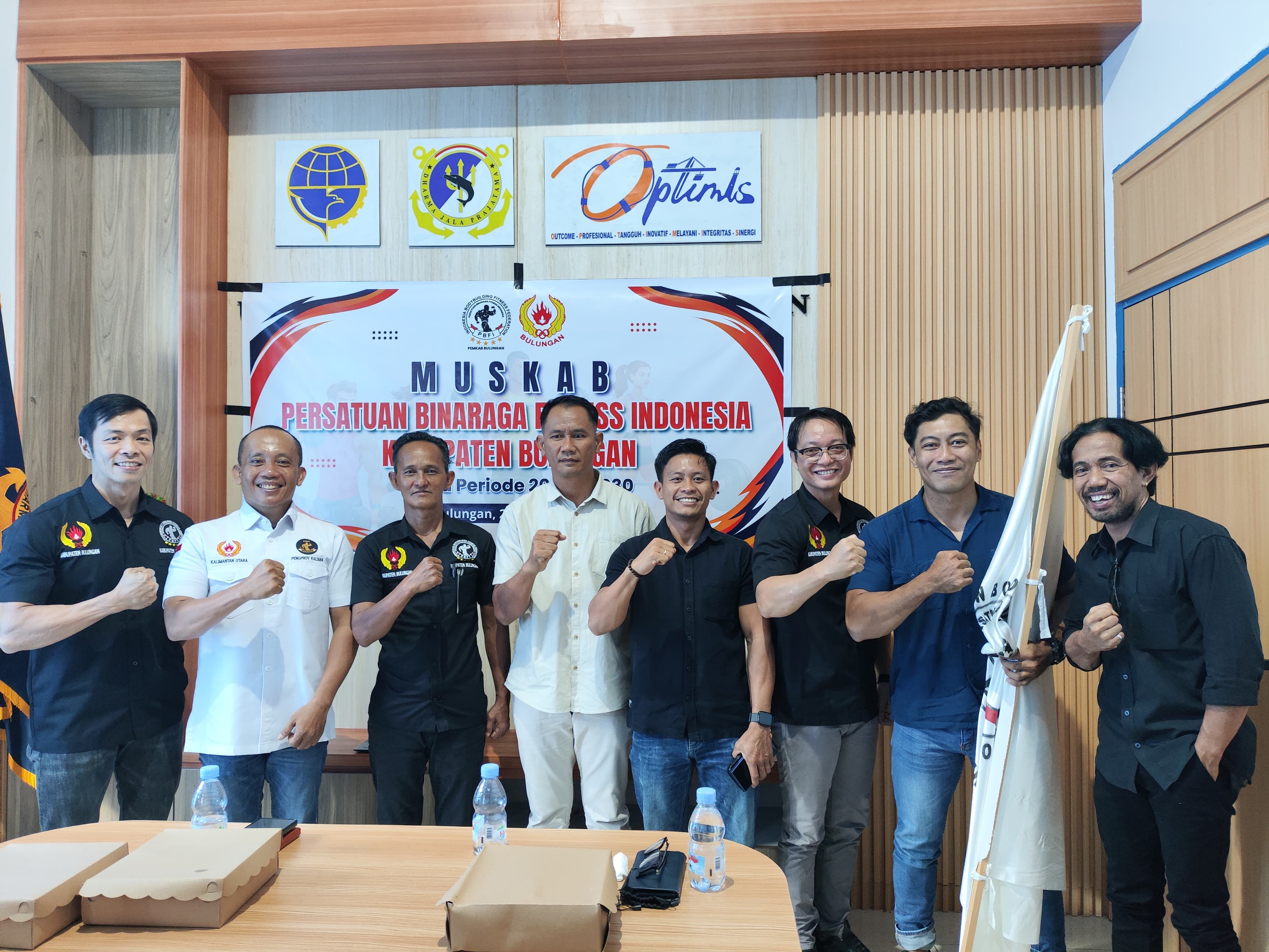 Aklamasi di Muscab, Mulyono A.MD Pimpin PBFI Bulungan Periode 2026–2030