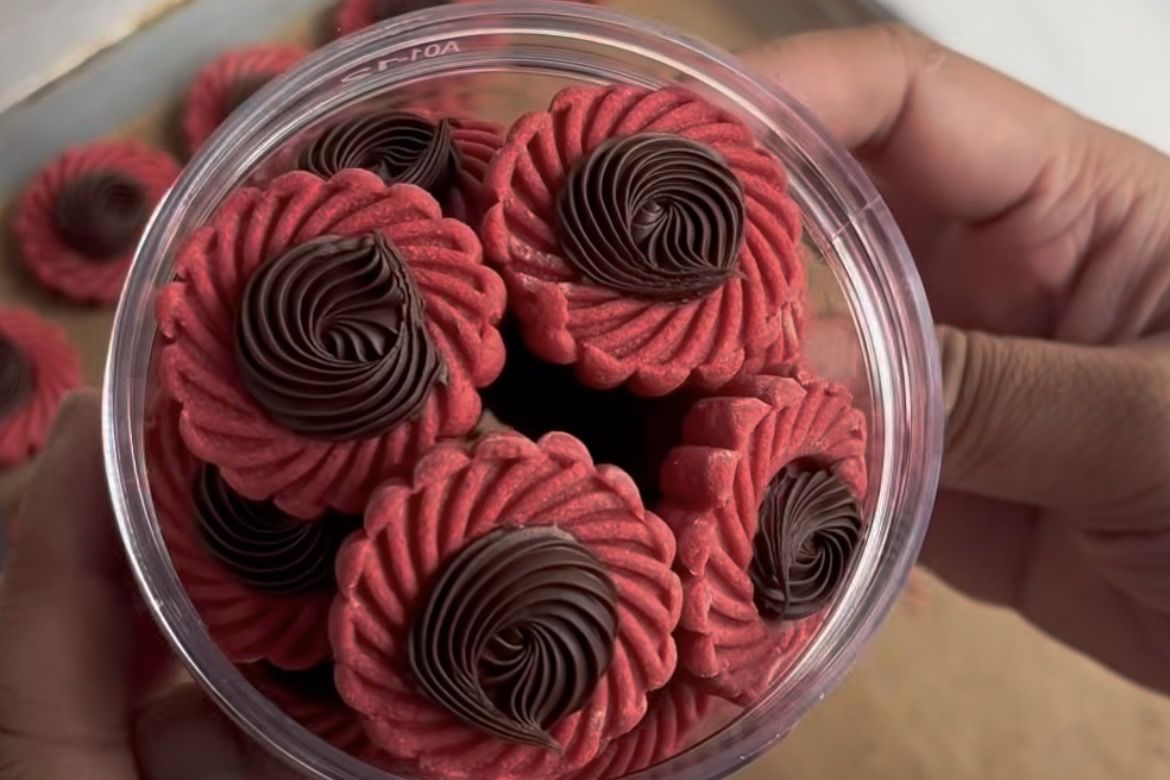Ide Jualan! Resep Red Velvet Tart Cookie yang Cantik dan Super Enak