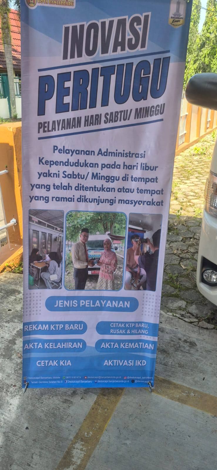 Inovasi PERI TUGU Banjarbaru: Solusi Mudah Urus Adminduk di Akhir Pekan