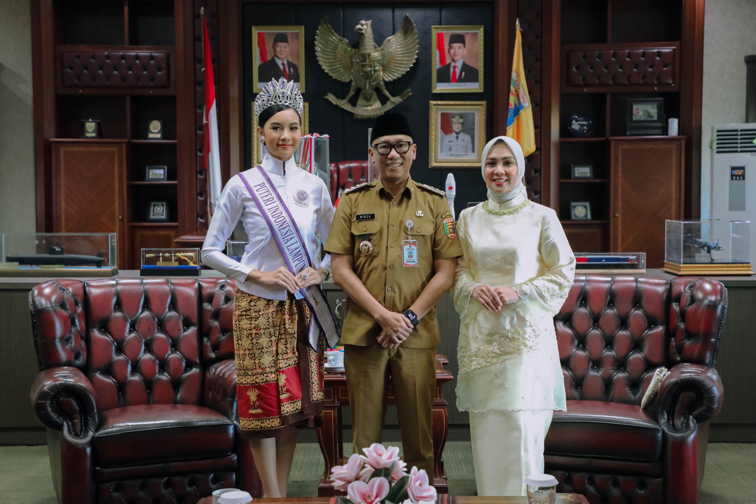 Gubernur Mirza Dukung Puteri Indonesia Lampung 2026, Agita Nazara Siap Berlaga di Nasional