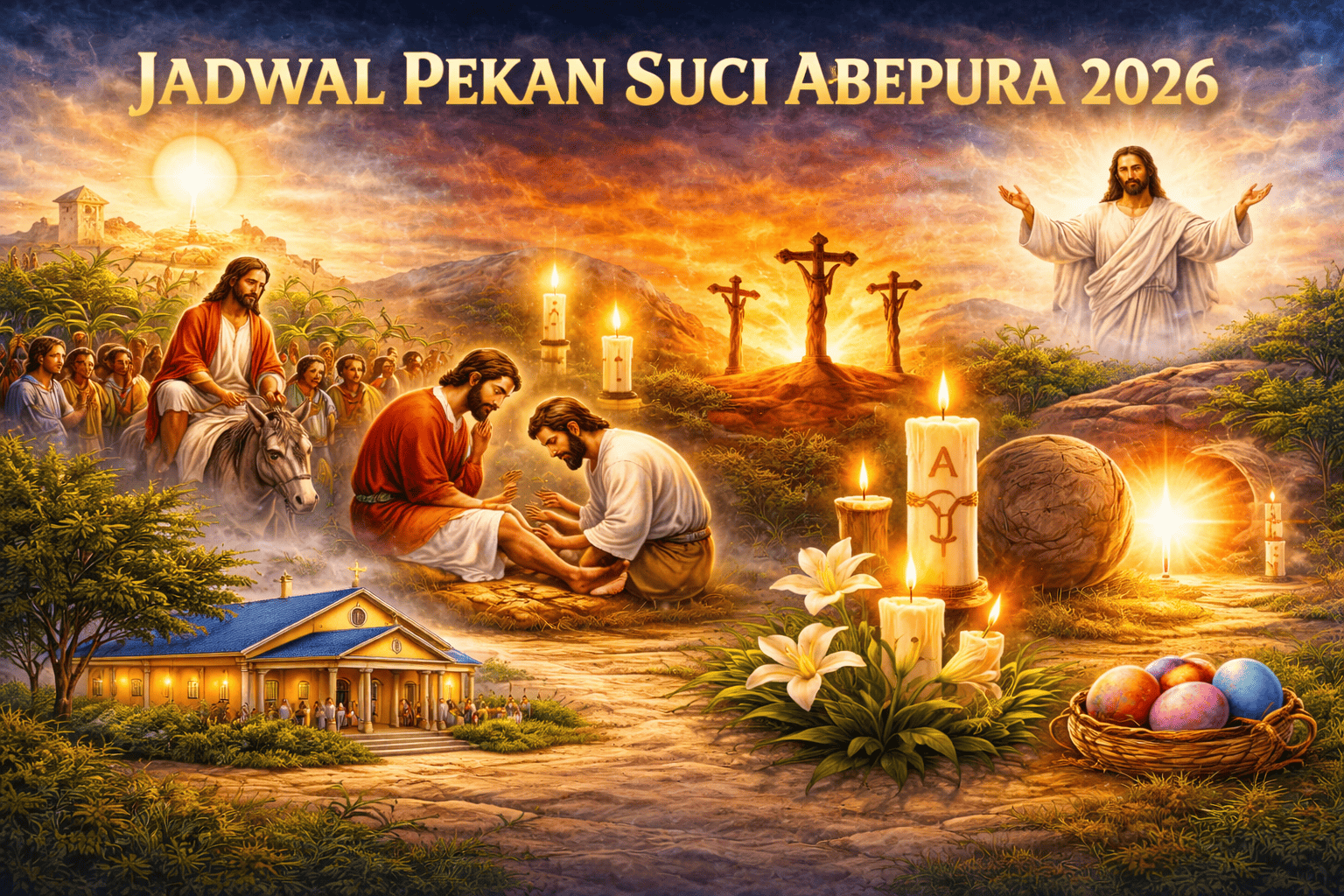 Paroki Gembala Baik Abepura bersiap menyambut Pekan Suci 2026, Simak jadwalnya!
