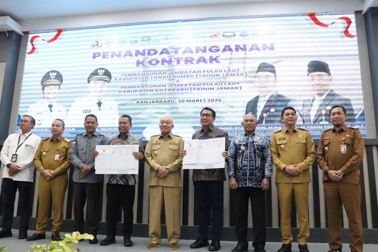 Pembangunan Jembatan Pulau Laut Resmi Dimulai: Hubungkan Tanah Bumbu dan Kotabaru