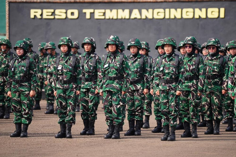 500 ASN Sulsel Ikuti Latihan Militer, Jadi Pilot Project Nasional Komcad