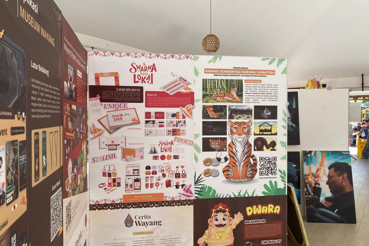 Novus: Pameran Tugas Akhir Mahasiswa DKV Untar Tampilkan Inovasi Kreatif di Era Baru