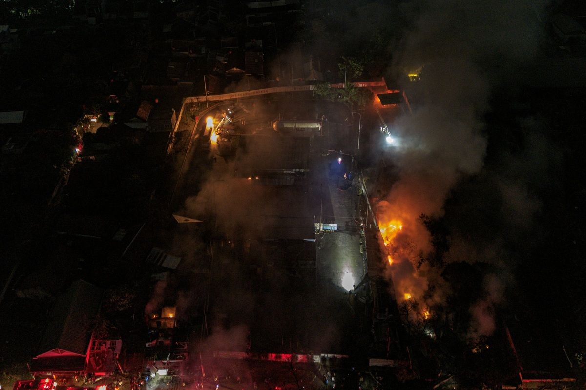 SPBE Cimuning Bekasi Terbakar Semalam, Belasan Orang Jadi Korban!