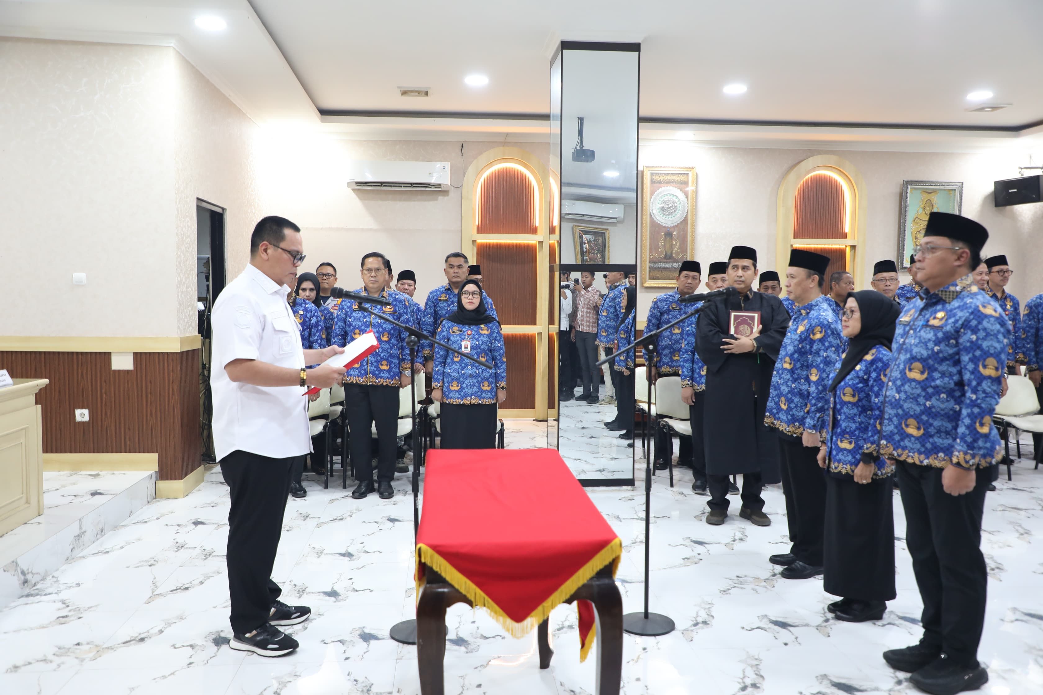 Tiga Pejabat Eselon II Pemkot Serang Dirotasi, Ini Daftar Lengkapnya