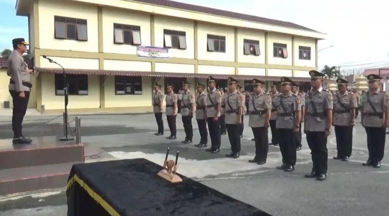 Penyegaran Organisasi, Kapolres Kerinci Pimpin Sertijab Wakapolres serta Sejumlah Pejabat Utama