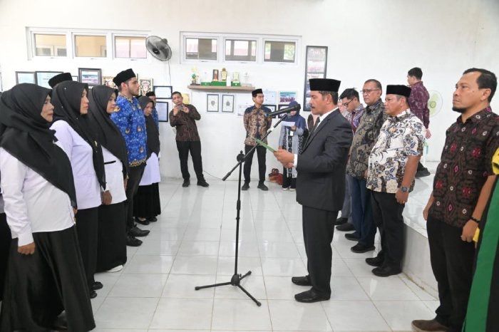 4 Kapus Dilantik, Wabup Aceh Besar Ingatkan ASN Fokus ke Masyarakat