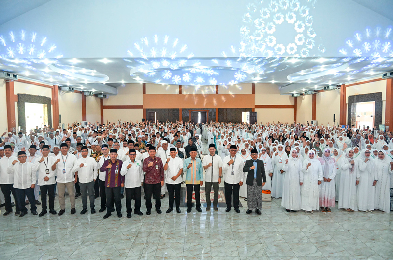 1.661 Jemaah Ikuti Manasik Haji Akbar Bank Sumut, Fokus pada Kesiapan