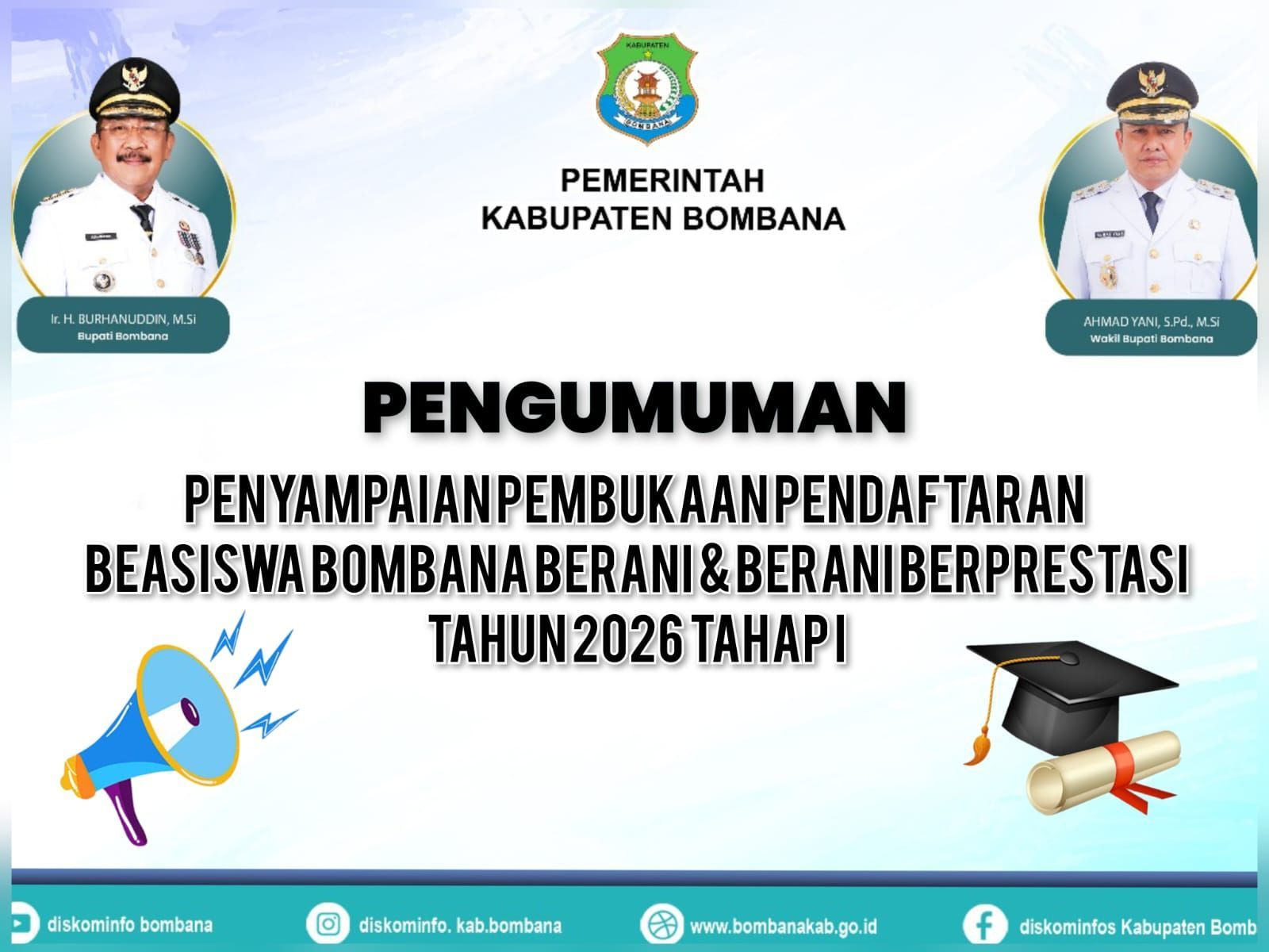 Resmi Dibuka! Ini Syarat dan Jadwal Beasiswa Bombana 2026 Tahap 1 yang Wajib Kamu Tahu