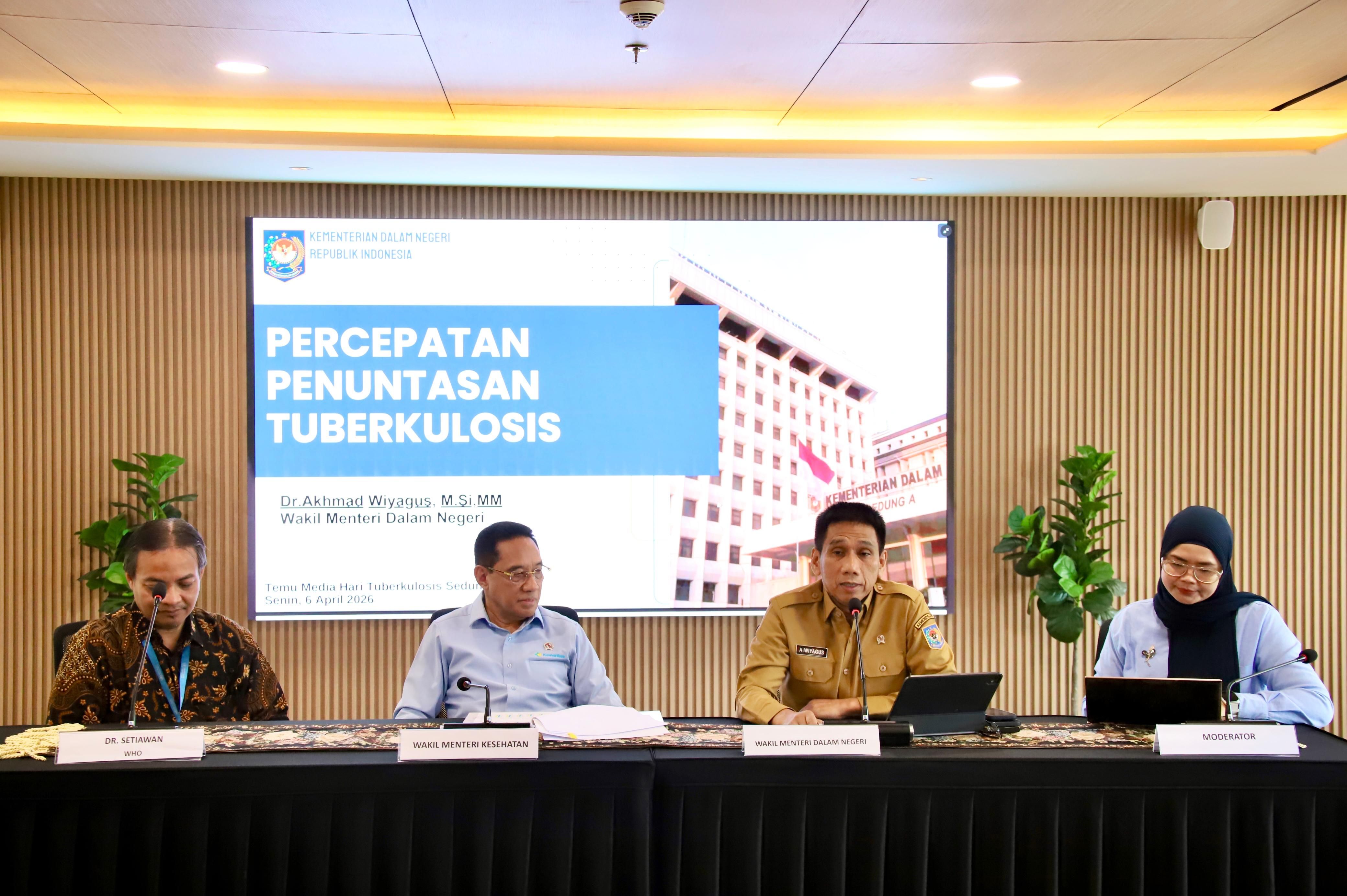 Wamendagri Akhmad Wiyagus Dorong Pemda Percepat Penuntasan TBC, Ini Strategi Nasionalnya
