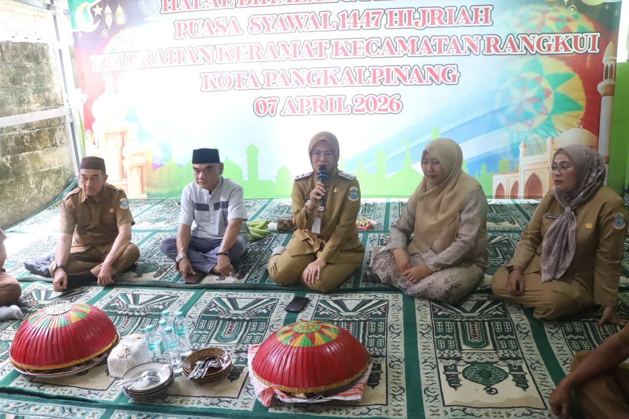 Hadiri Acara Halal Bihalal, Wawako Pangkalpinang Dessy Ingatkan Pentingnya Gotong Royong Menjaga Kekuatan Masyarakat