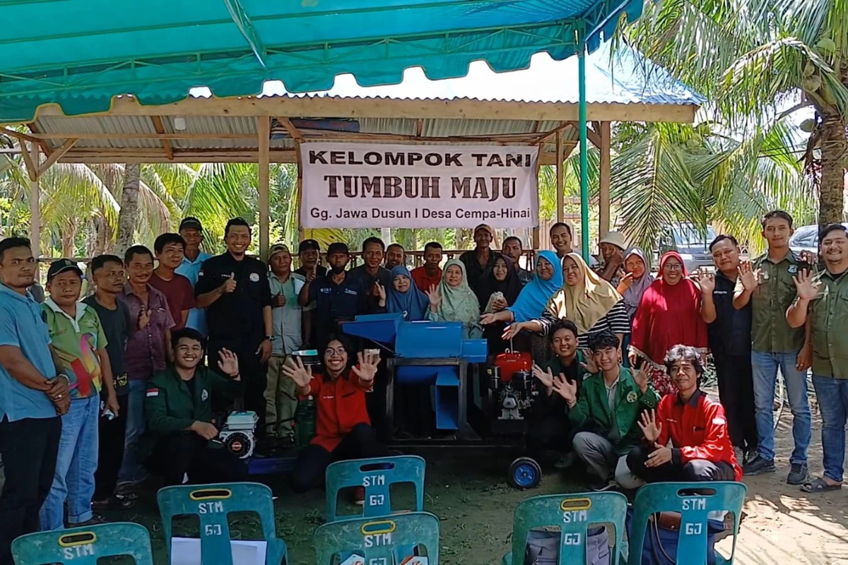 Inovasi Mahasiswa USU Dongkrak Ekonomi Desa Cempa Lewat Inovasi Teknologi dan Ekonomi