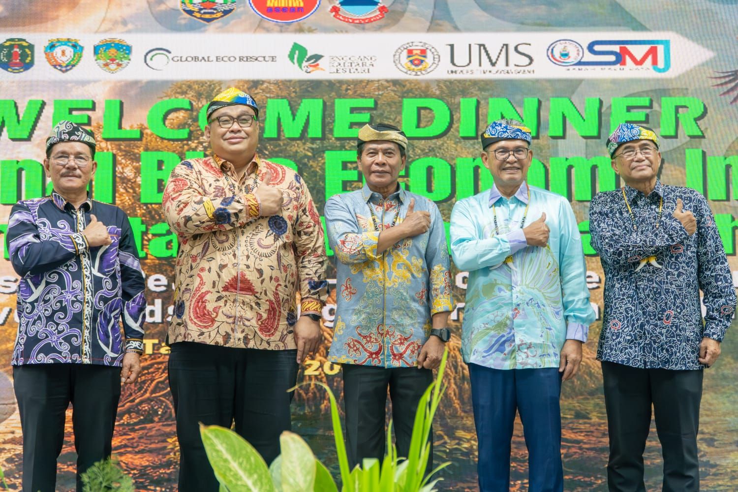 Welcome Dinner Kaltara–Sabah Jadi Momentum Penguatan Ekonomi Biru