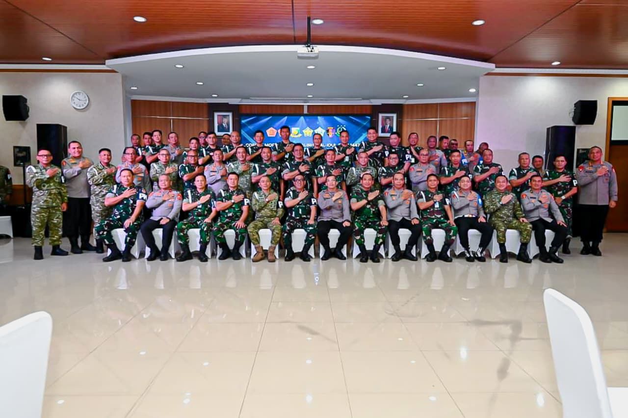 Siap Hadapi Tugas Mendatang, POM TNI - Div Propam Perkuat Kebersamaan