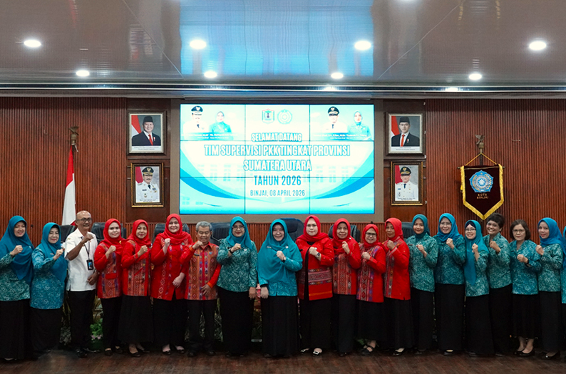 Program PKK di Binjai Diperkuat Lewat Kolaborasi dan Sistem Digital