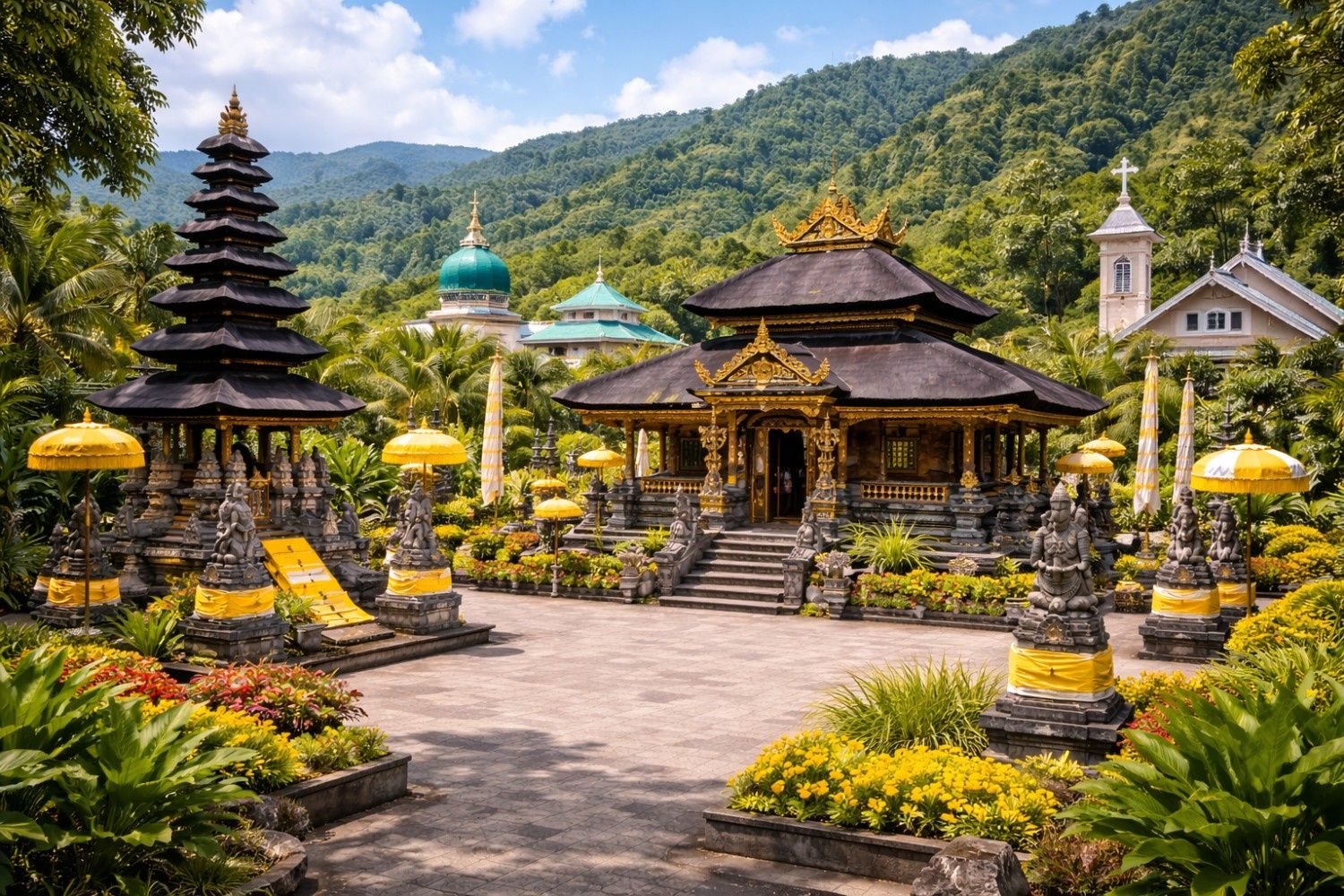 Pura Ksatria Shanti Bhuana Manokwari Jadi Simbol Toleransi dan Harmoni Umat Beragama