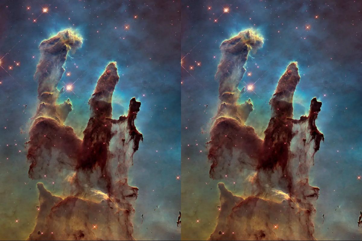 Menjelajahi Pilar Penciptaan, Struktur Debu Raksasa Setinggi Tahun Cahaya di Nebula Elang