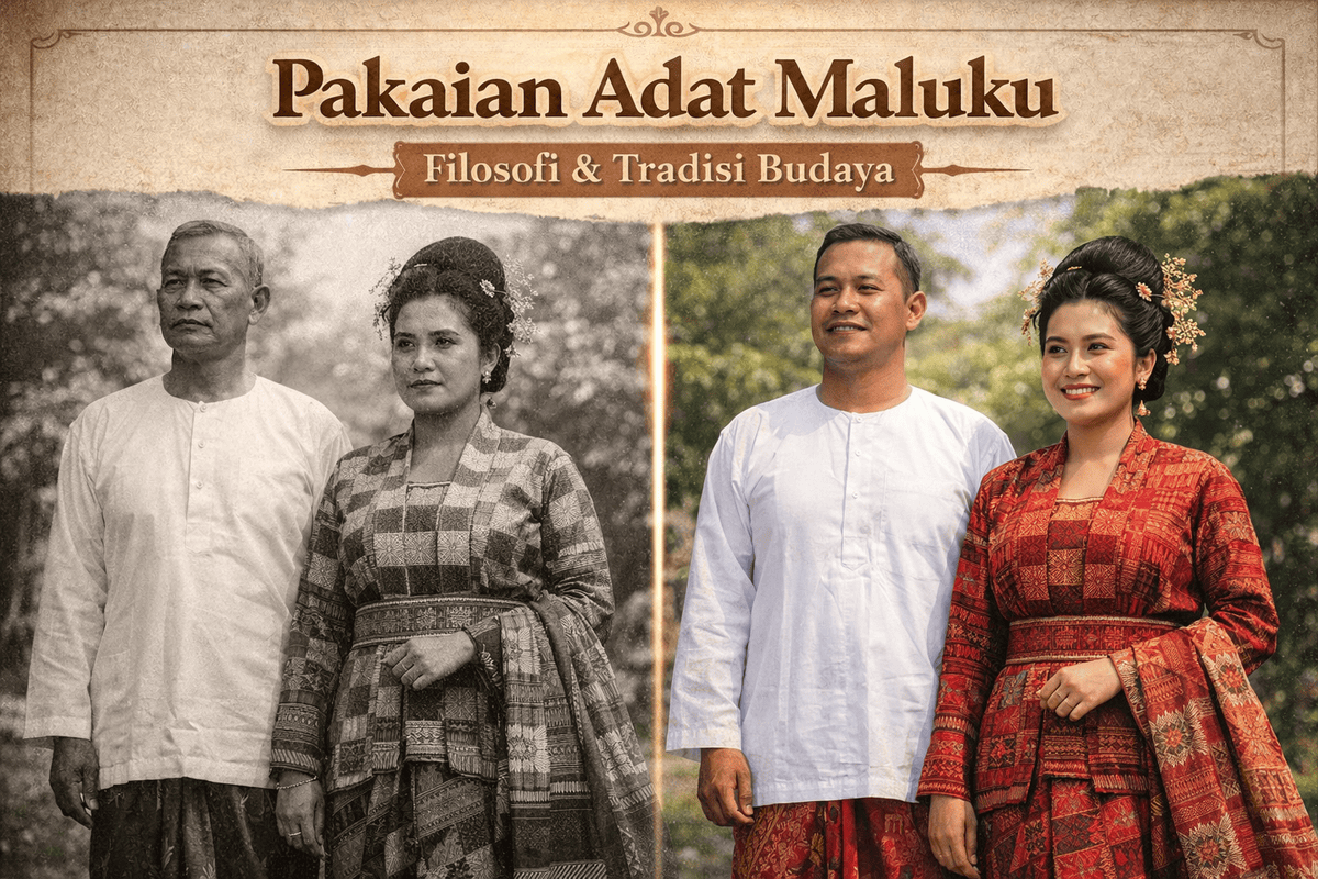 Ragam Pakaian Adat Maluku: Filosofi Baju Cele hingga Keanggunan Kebaya Dansa