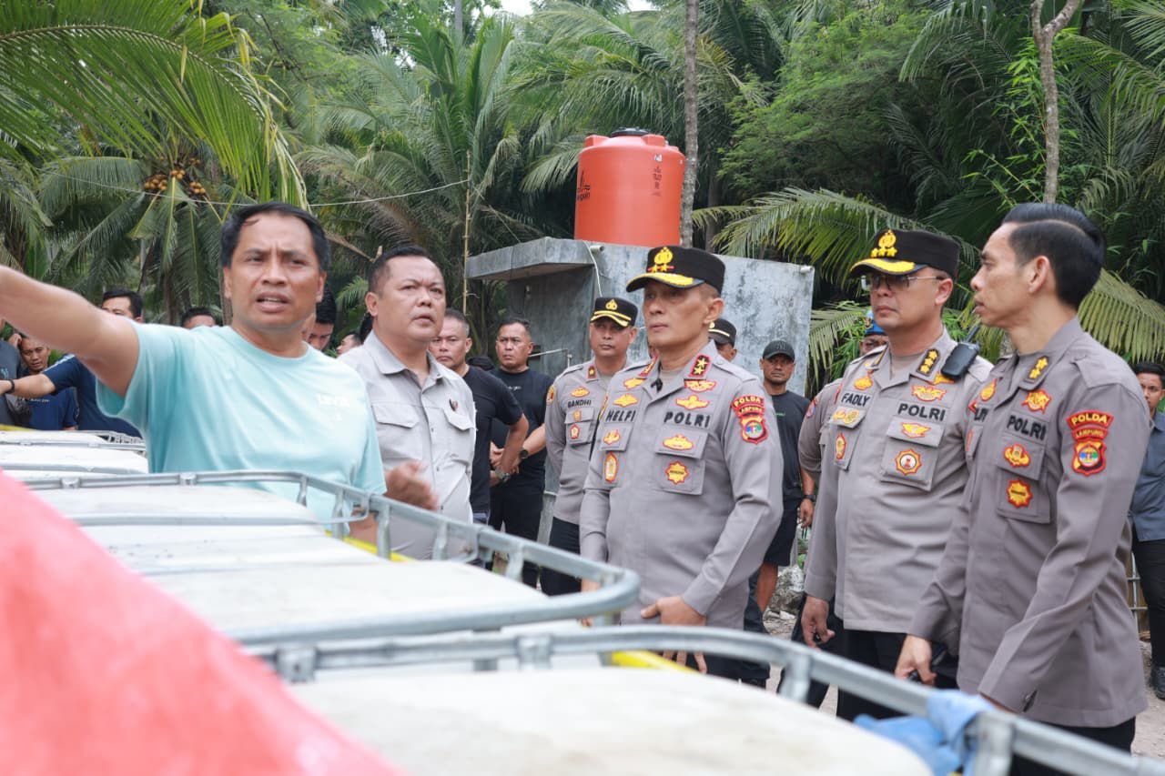 Polda Lampung Bongkar Penimbunan BBM Ilegal yang Rugikan Negara hingga Rp160,7 M