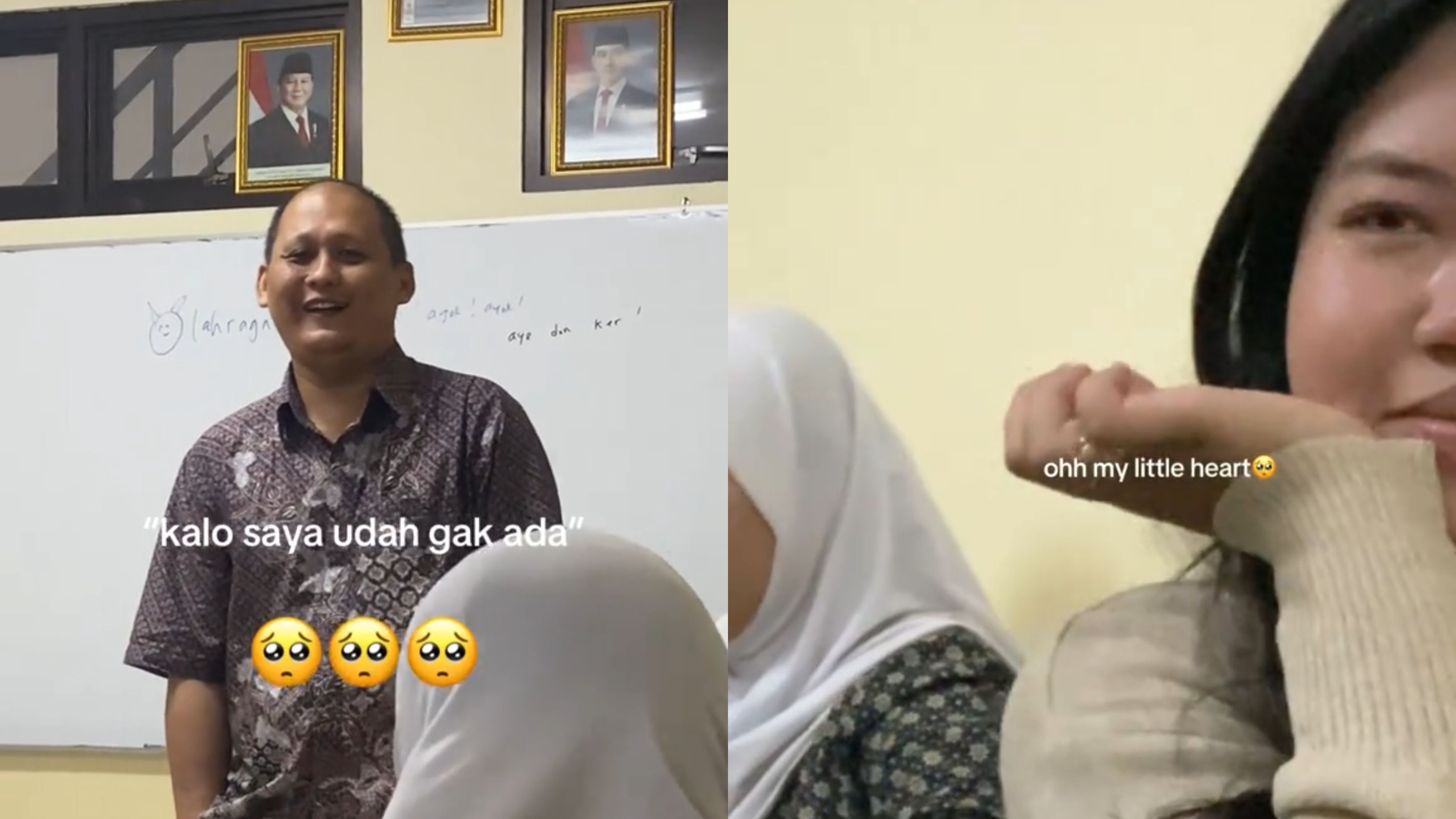 Bapak Guru ini Sampaikan Pesan Tak Biasa Soal Pernikahan, Ujungnya Bikin Murid Menangis
