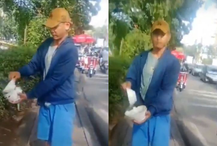 Viral Aksi Preman Hancurkan Banyak Mangkok Milik Pedagang Bakso Imbas Gak Diberi Uang