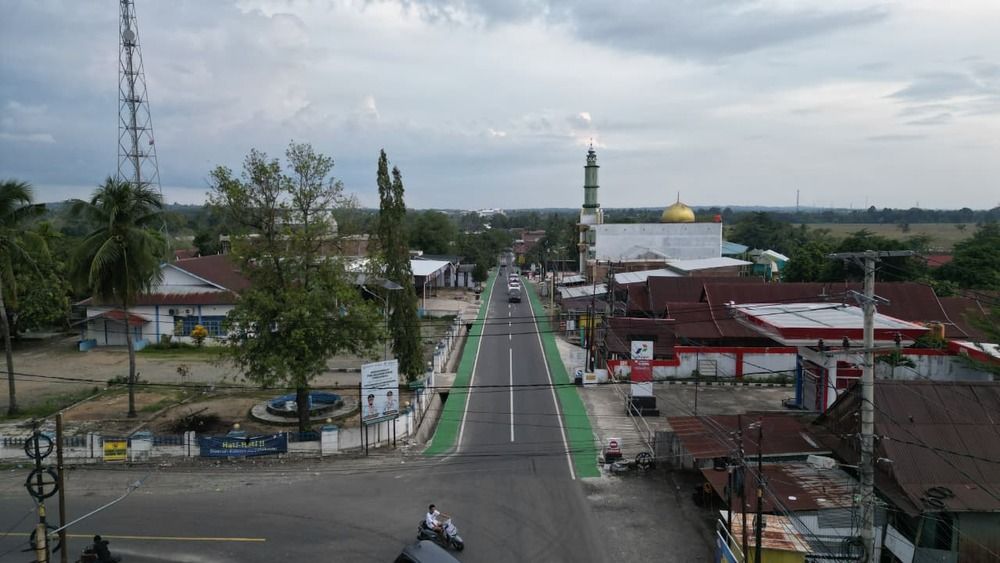 Pemprov Sulsel Tata Jalan Impa-Impa–Anabanua di Wajo Jadi Aman dan Nyaman, Hadirkan Jalur Sepeda Berkonsep Hijau