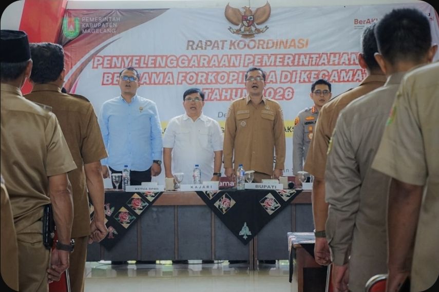 Pemerintah Harus Transparan, Bupati Magelang Tegaskan Kepada Pejabat Daerah Khususnya di Desa