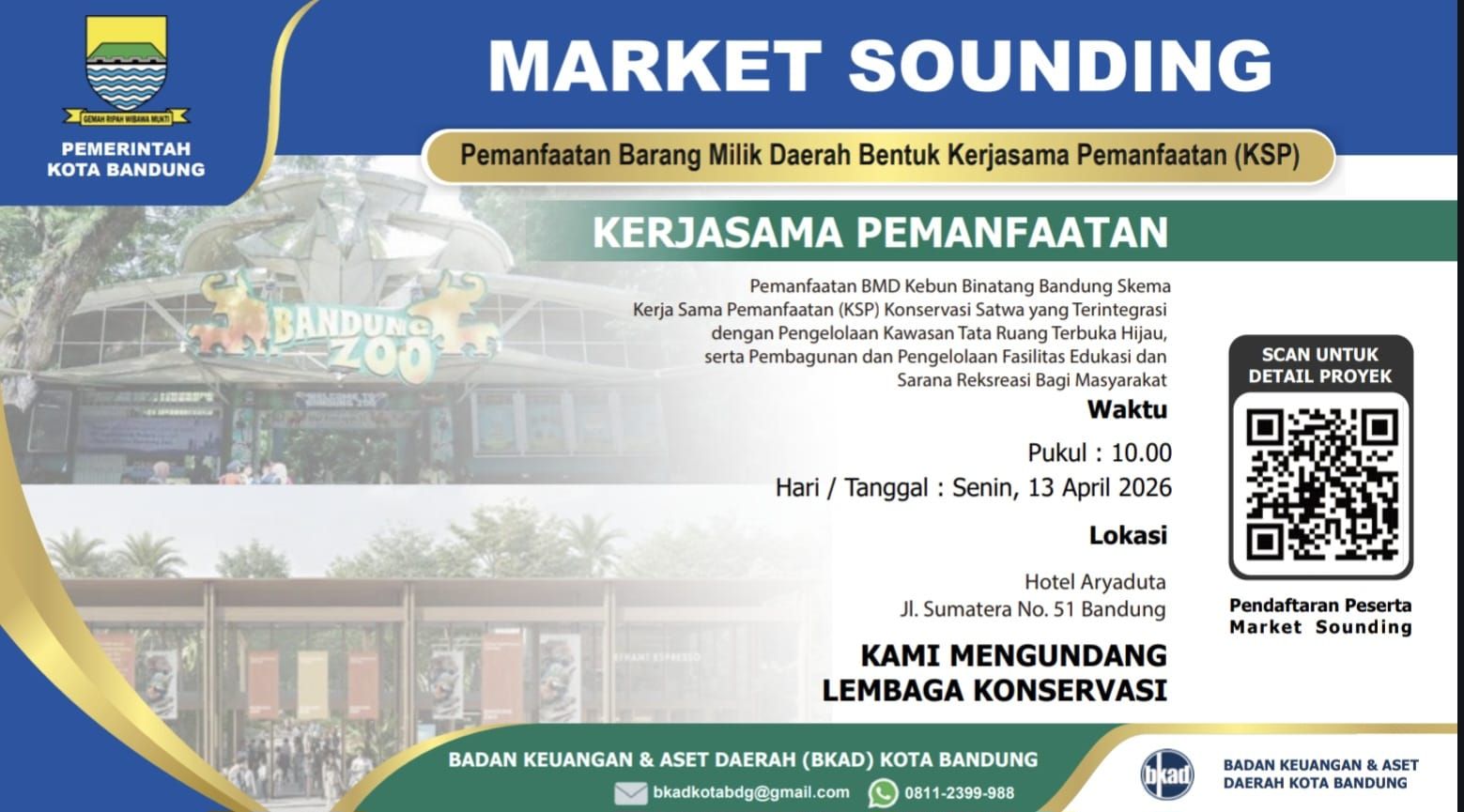 Pemkot Bandung Buka Peluang Kerja Sama Pengelolaan Bandung Zoo