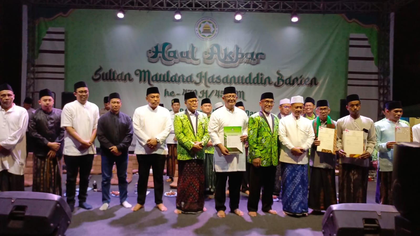 DMI Kabupaten Serang Lantik 70 Pengurus Baru di Haul Sultan Maulana Hasanuddin ke-470