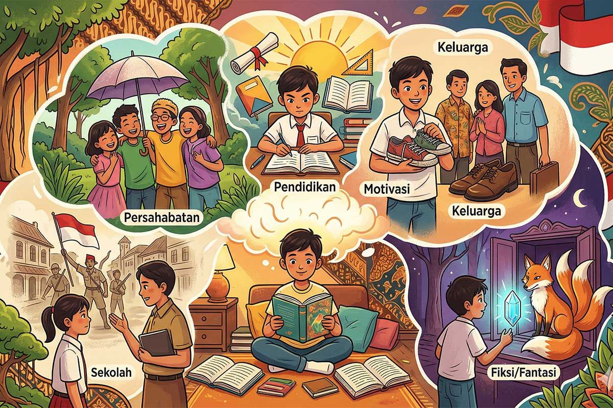 Kumpulan Contoh Cerpen Bahasa Indonesia Singkat dan Menarik Berbagai Tema