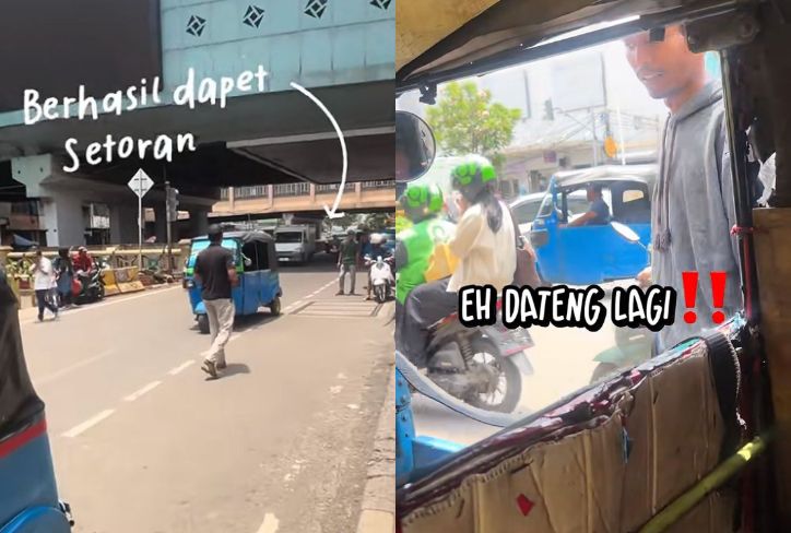 Viral Sopir Bajaj Dipalak Preman Rp100 Ribu Setiap Hari, Harus Setor Uang Biar Gak Diintimidasi