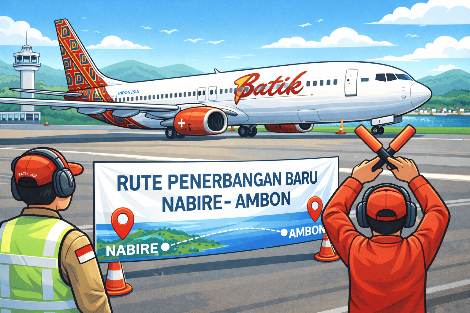 Dishub Papua Tengah Hadirkan Rute Penerbangan Baru: Nabire-Ambon