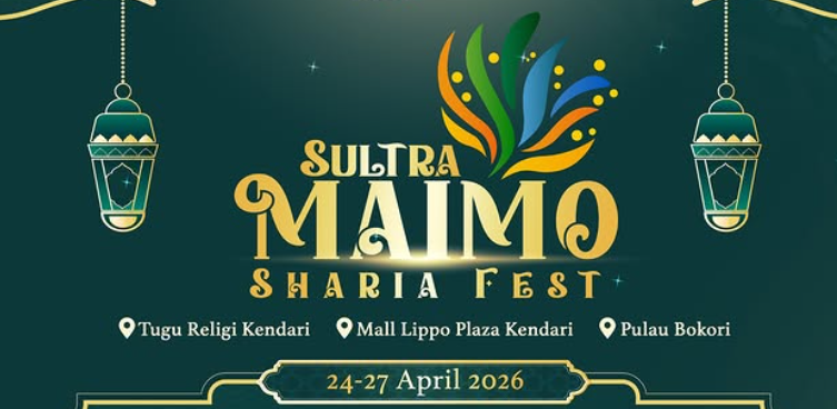 Sultra Maimo Fest 2026 Hadir Lagi, Jadi Panggung Ekonomi Syariah yang Nggak Biasa