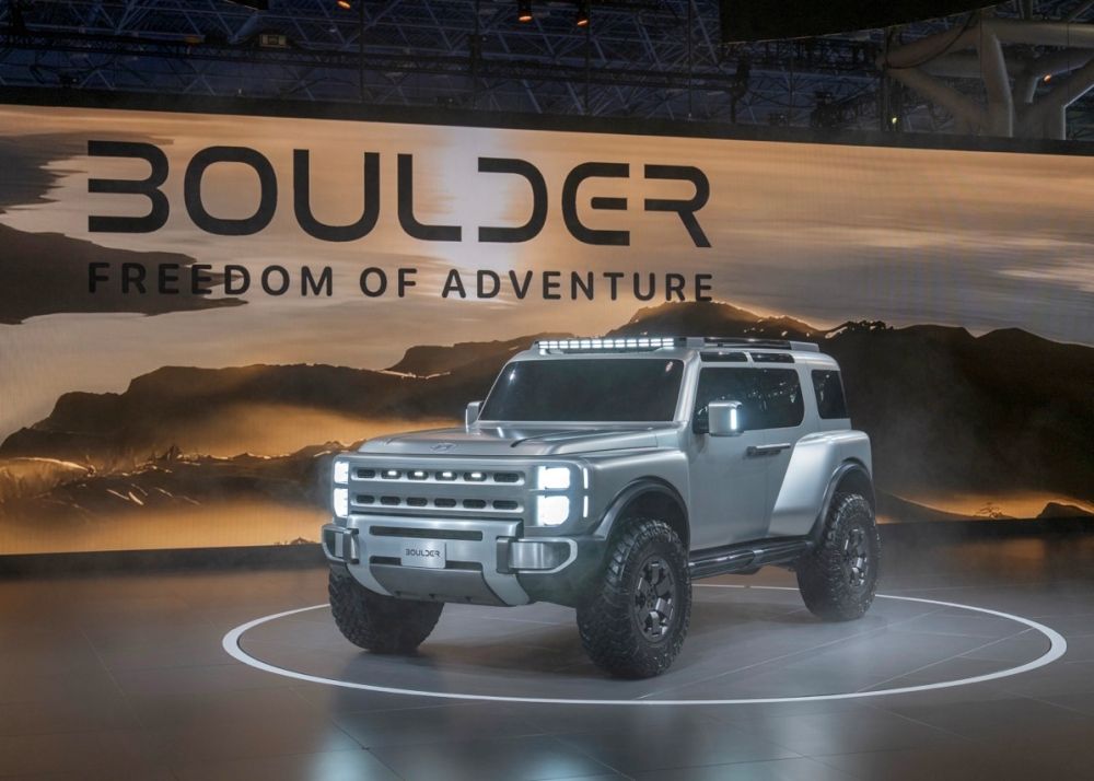 Hyundai Boulder Concept, SUV Off-Road Pertama Hyundai