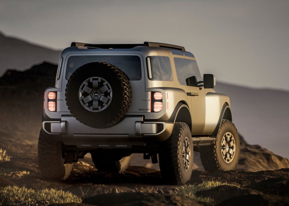 Hyundai Boulder Concept, SUV Off-Road Pertama Hyundai