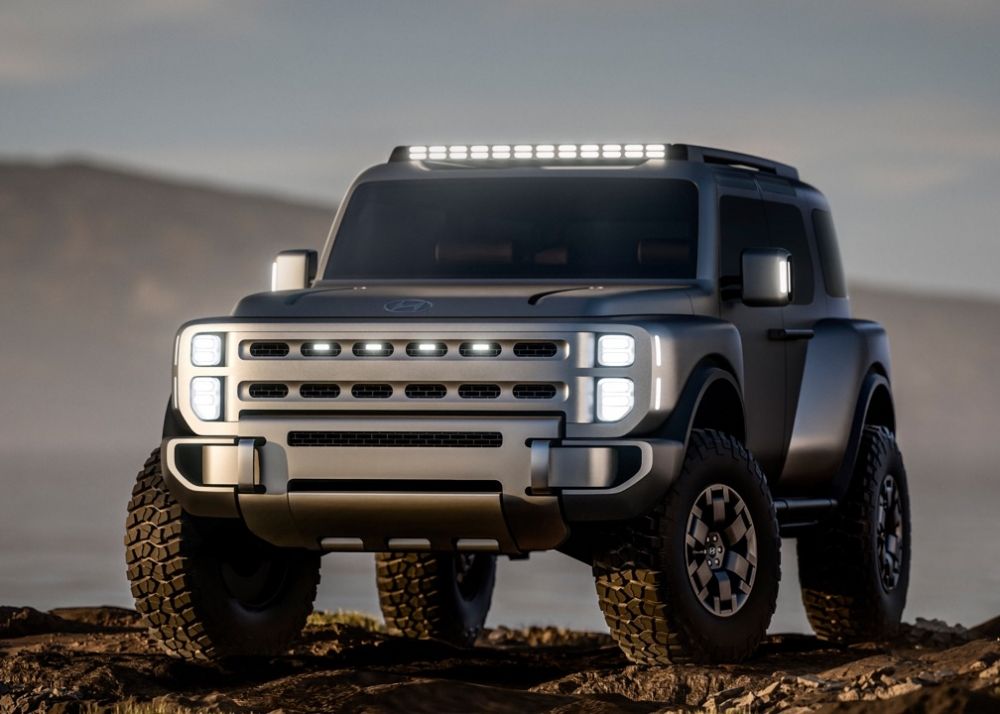 Hyundai Boulder Concept, SUV Off-Road Pertama Hyundai