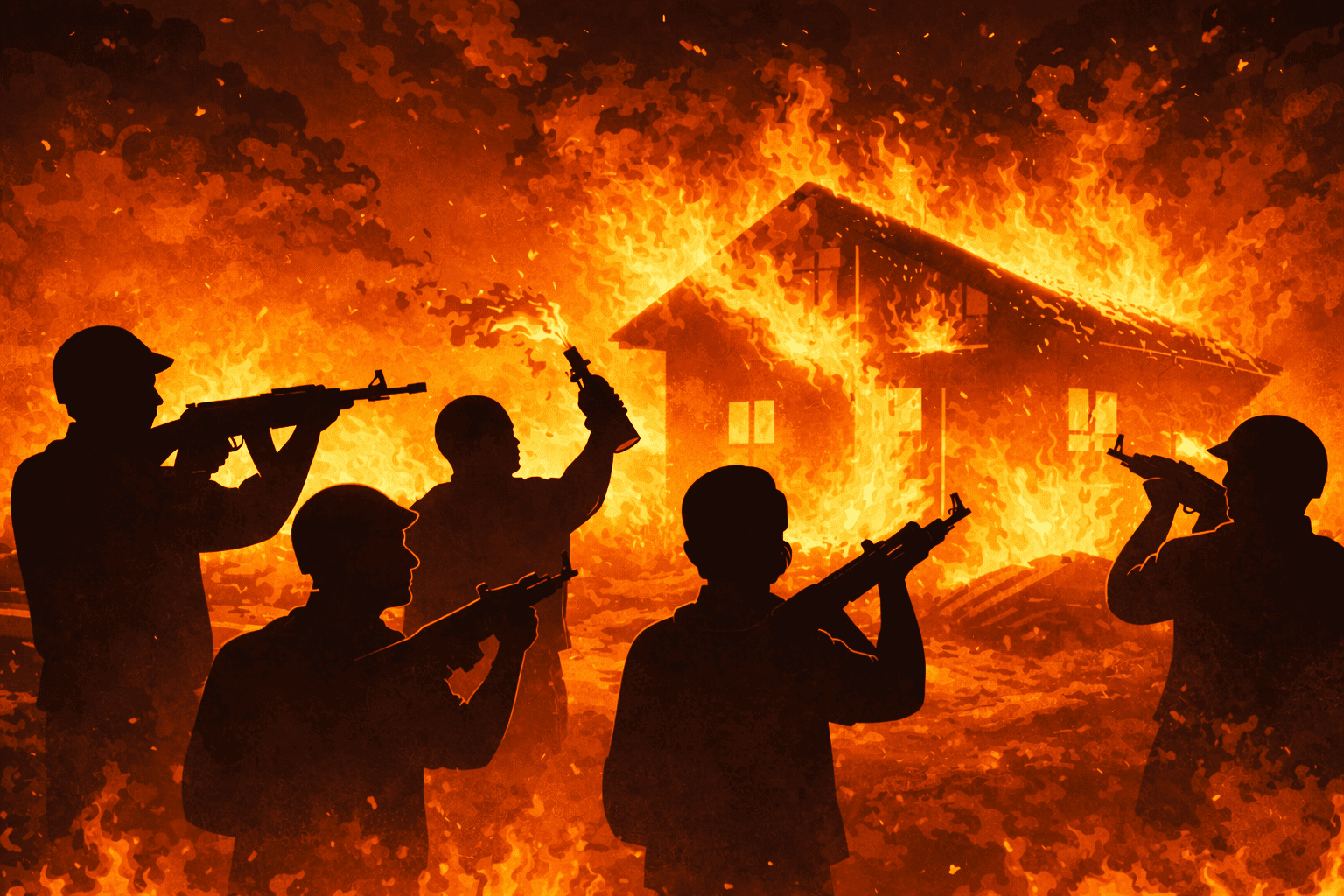 Rumah Warga Terbakar di Kabupaten Puncak, Diduga Ulah Kelompok OPM